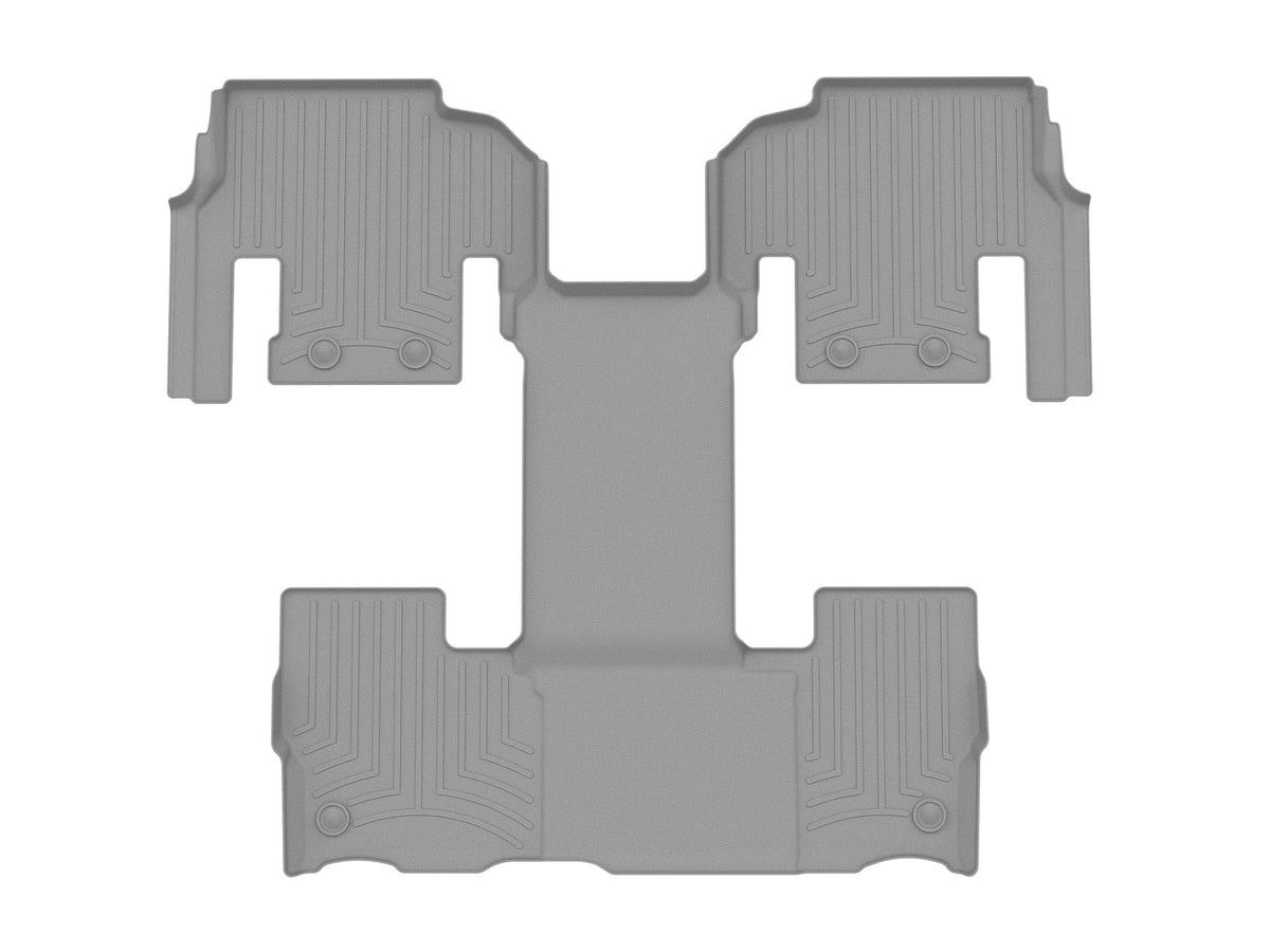Tapis 2e et 3e rangées FloorLiner gris WeatherTech Jeep Wagoneer 2022-2025 et autres véhicules (7 passagers seulement) - Récréashop