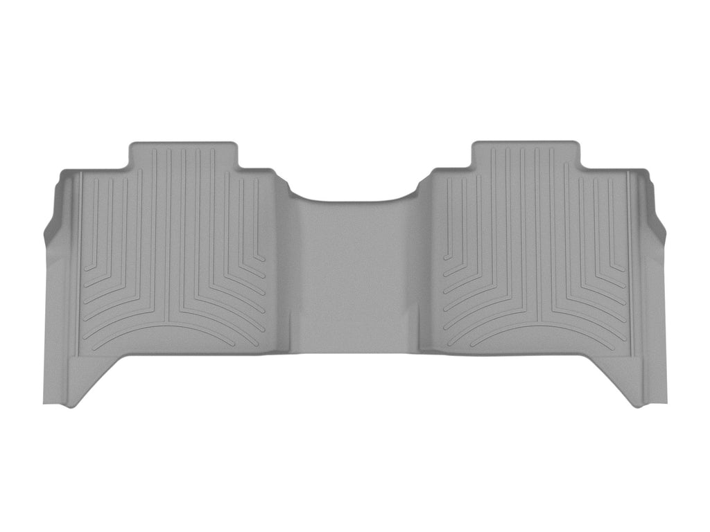 Tapis arrière FloorLiner gris WeatherTech Toyota Tundra 2022-2026 / Toyota Tundra Hybrid 2022-2026 (CrewMax seulement) - Récréashop