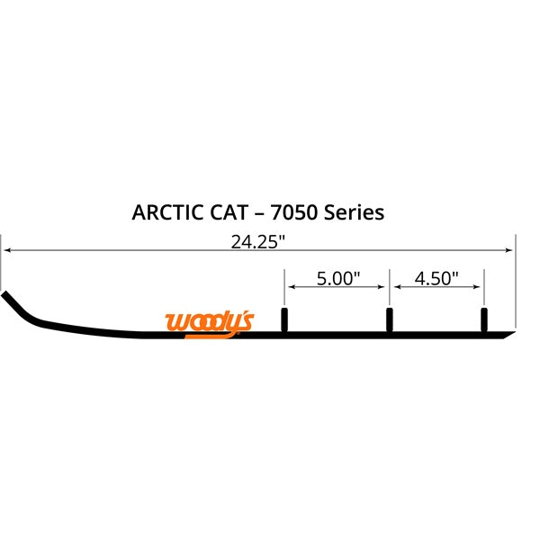 WOODYS Lisse au carbure Extender Trail III ARCTIC CAT