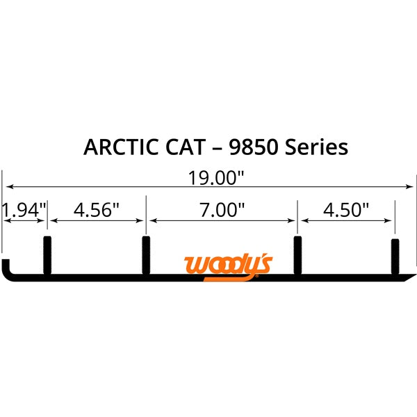 WOODYS Lisse au carbure Extender Trail III Soufflé - ARCTIC CAT - RecreaShop