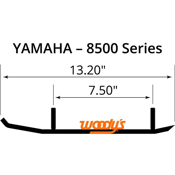 WOODYS Lisse au carbure Ace Gen l Tuner, Gen ll Tuner, Gen lll Tuner - YAMAHA - RecreaShop