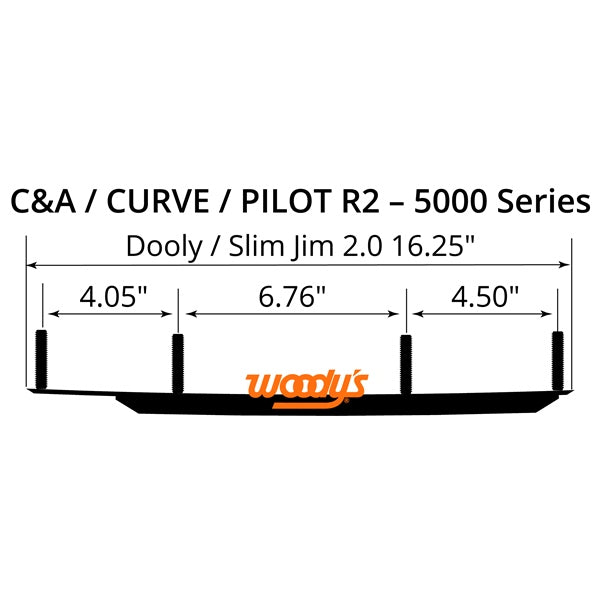 WOODYS Lisse au carbure Dooly XPT, Pilot R2 - ARCTIC CAT, POLARIS - RecreaShop