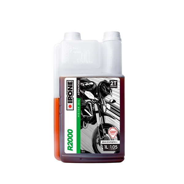 Ipone Huile à moteur R2000 - Odeur de fraise - RecreaShop