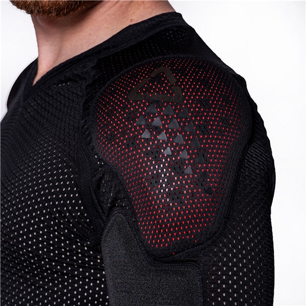 LEATT Protection d'épaule Tee 3DF Airfit Lite Evo Homme, Femme