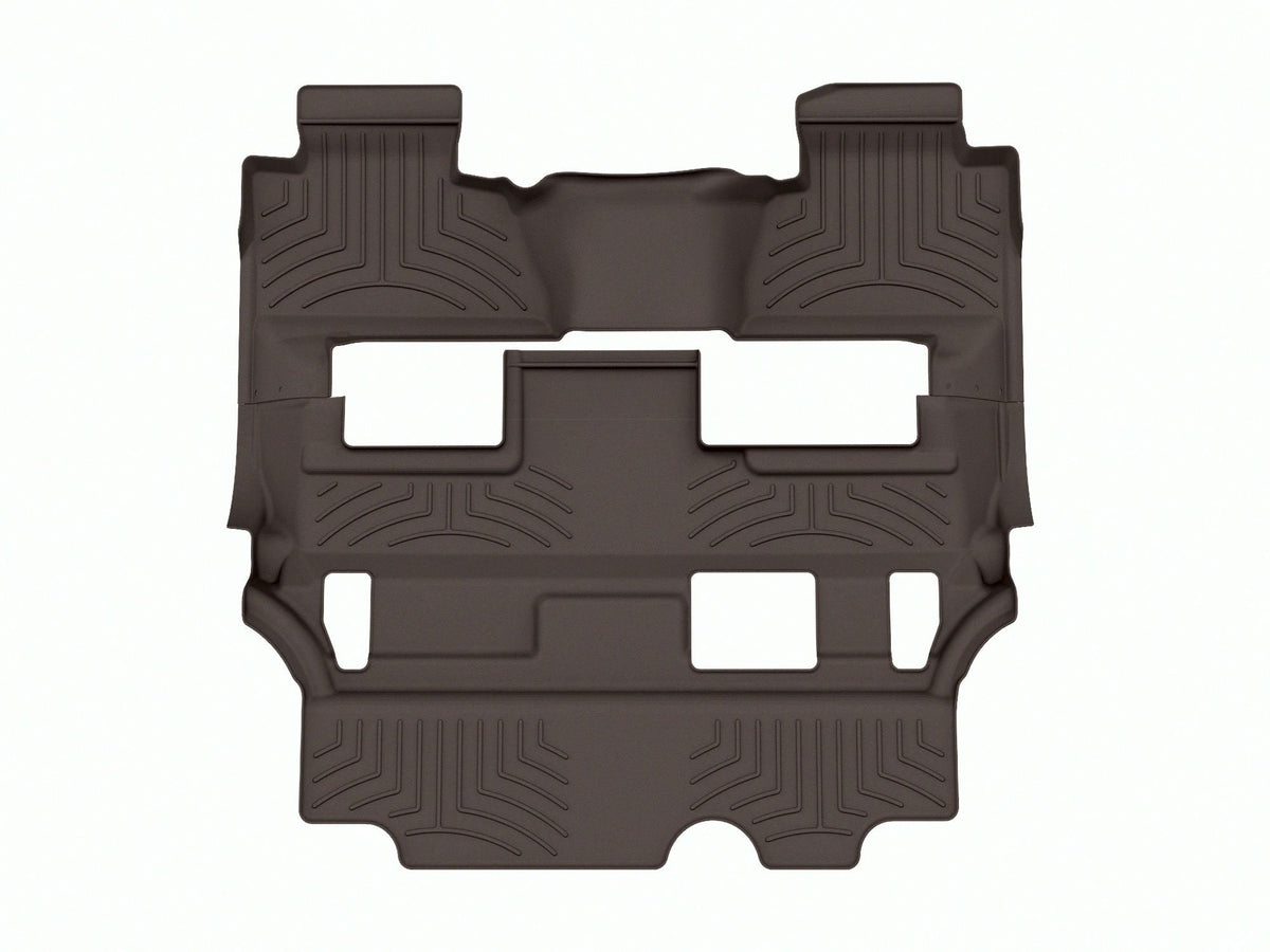 Tapis 2e et 3e rangées FloorLiner HP cacao WeatherTech Cadillac Escalade 2015-2020 (banquette seulement) - Récréashop