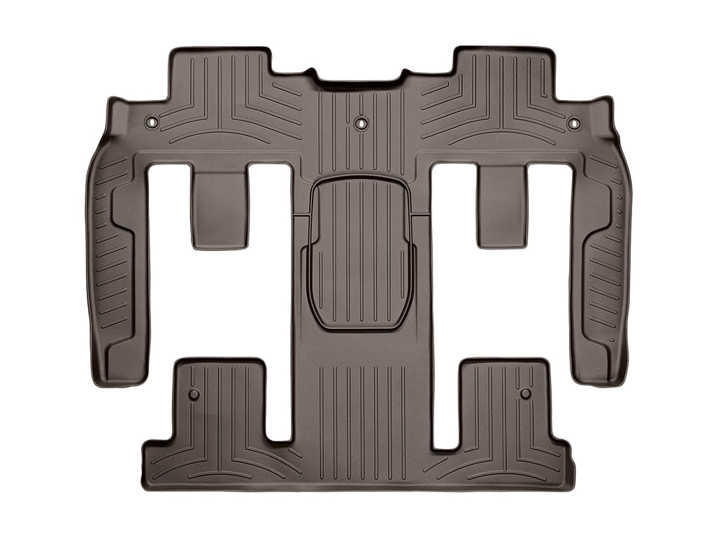 Tapis 2e et 3e rangées FloorLiner cacao WeatherTech Buick Enclave 2011-2017 et autres véhicules (sièges baquets seulement) - Récréashop