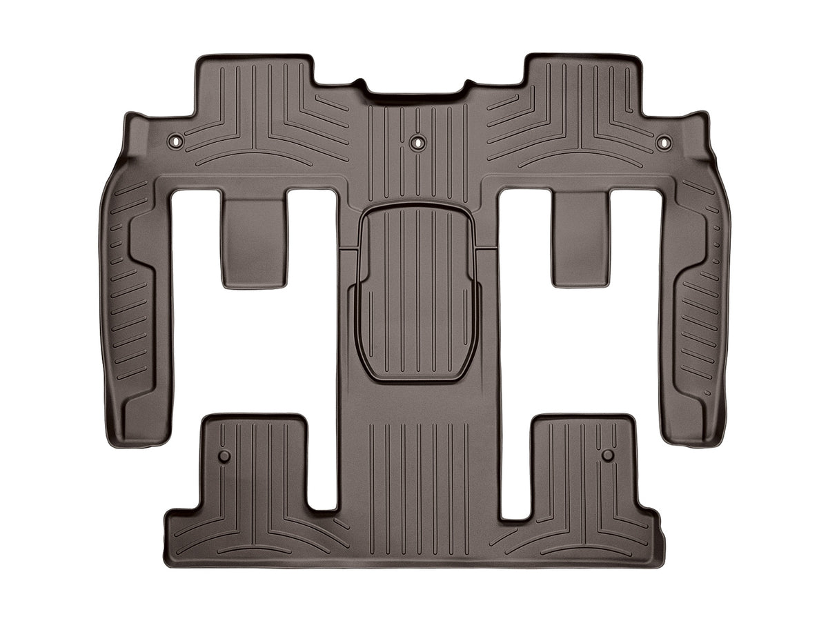 Tapis 2e et 3e rangées FloorLiner cacao WeatherTech Buick Enclave 2011-2017 et autres véhicules (sièges baquets seulement) - Récréashop