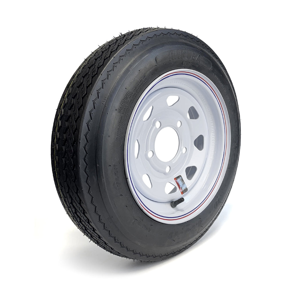 Pneu 4.80-12 6 plis LRC 990 lbs Hakuba et jante 12" 5 trous rally - RecreaShop