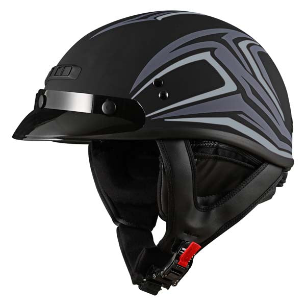 GMAX HH35 Derk Full Dressed Half Helmet
