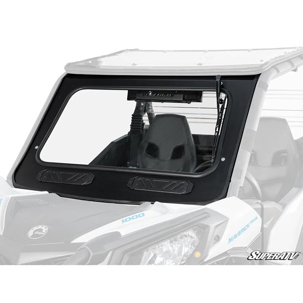 Pare-brise en verre SuperATV pour Can-Am Maverick Sport (GWS-CA-MAVS-S-01)