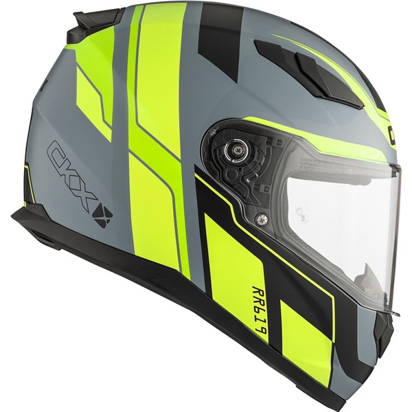 CKX RR619 - Casque intégral Été Jaune mat - RecreaShop
