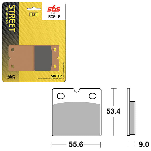 SBS PERFORMANCE LS SINTER BRAKE PAD (6260506100)