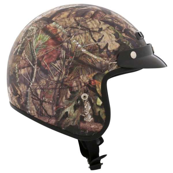 CKX Casque Ouvert VG200 Hunt Brun mat, Vert mat - RecreaShop