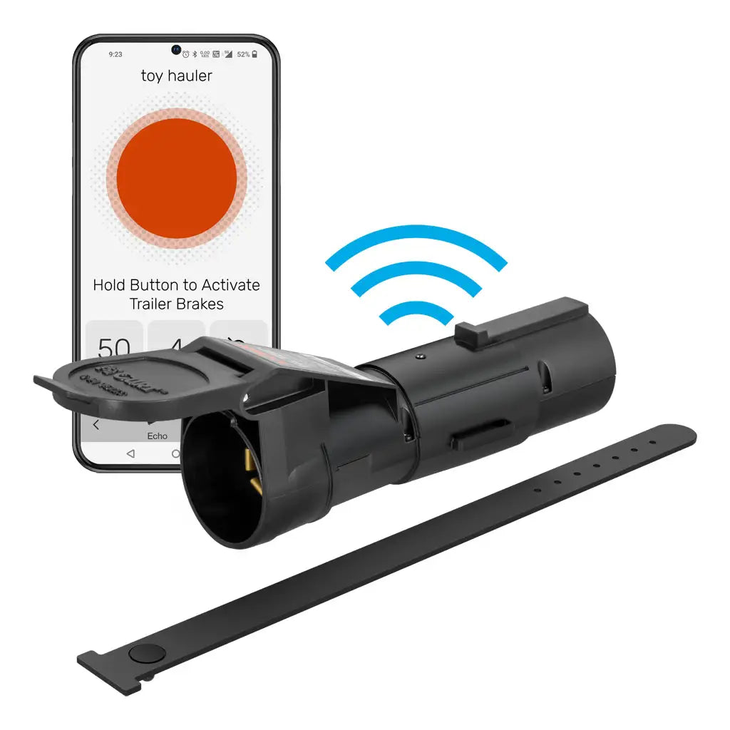 CURT Contrôleur de frein de remorque Echo Mobile, 7 voies, Bluetooth - Récréashop