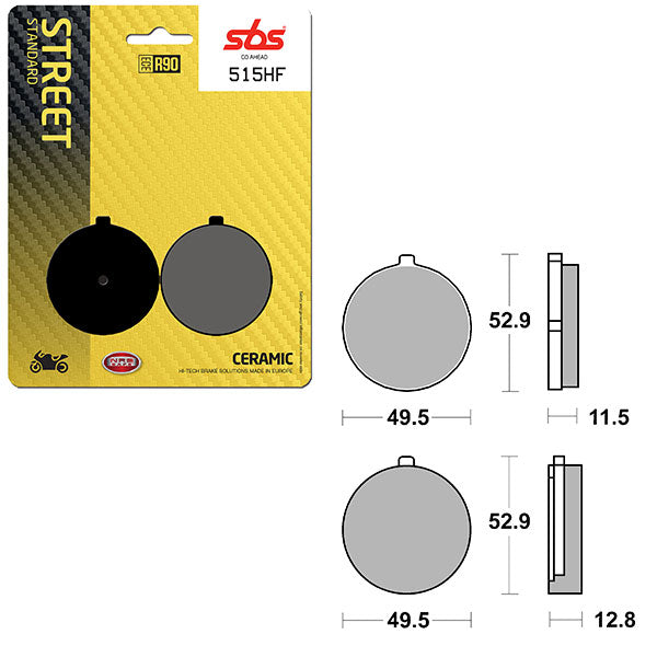 SBS ATV/UTV CERAMIC BRAKE PAD (6190515100)