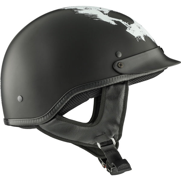 CKX Demi-Casque Bullet Lull Noir, Blanc - RecreaShop