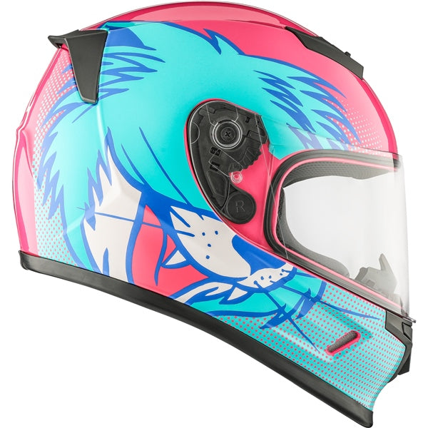 CKX Casque RR24Y Cat - Été Bleu brillant - RecreaShop