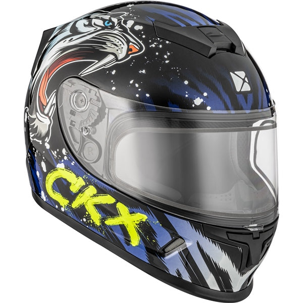 CKX Casque RR24Y Amur - Hiver Bleu brillant - RecreaShop