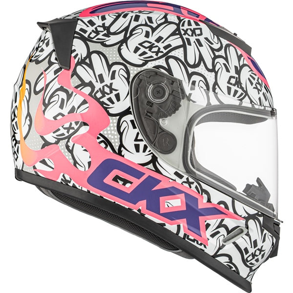 CKX Casque RR24Y Peace - Été Blanc brillant - RecreaShop