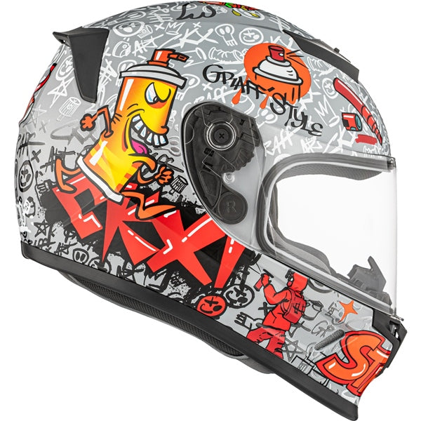 CKX Casque RR24Y Graff - Été Gris brillant - RecreaShop