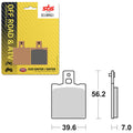 Plaquettes de frein frittées SBS EVO (6280519100)