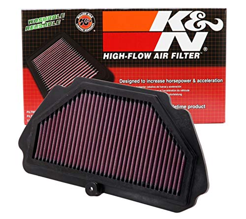 K&N AIR FILTER KAWASAKI ZX6R NINJA (09-22) - Récréashop