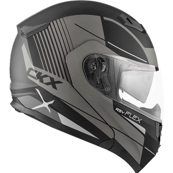 CKX Casque Modulaire Flex RSV, été Tempo Gris mat - RecreaShop