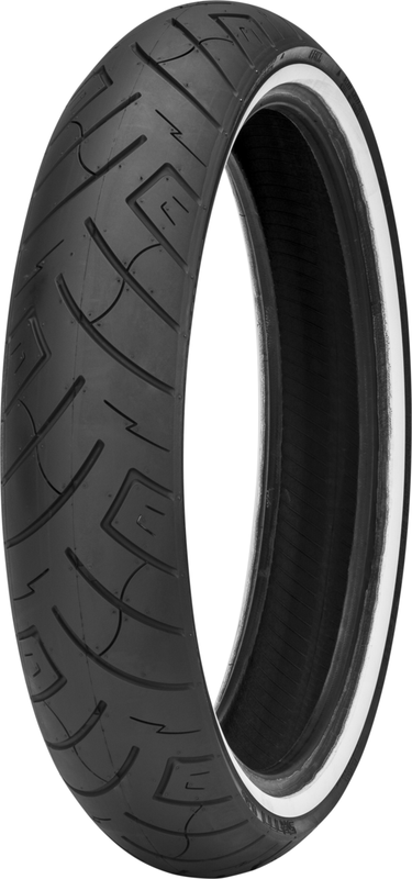 SHINKO - SR777 Cruiser White walls - Pneu Avant - Récréashop