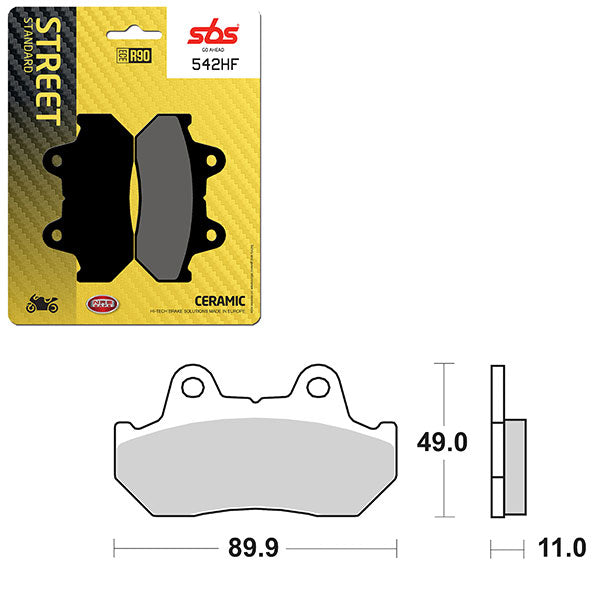 SBS ATV/UTV CERAMIC BRAKE PAD (6190542100)