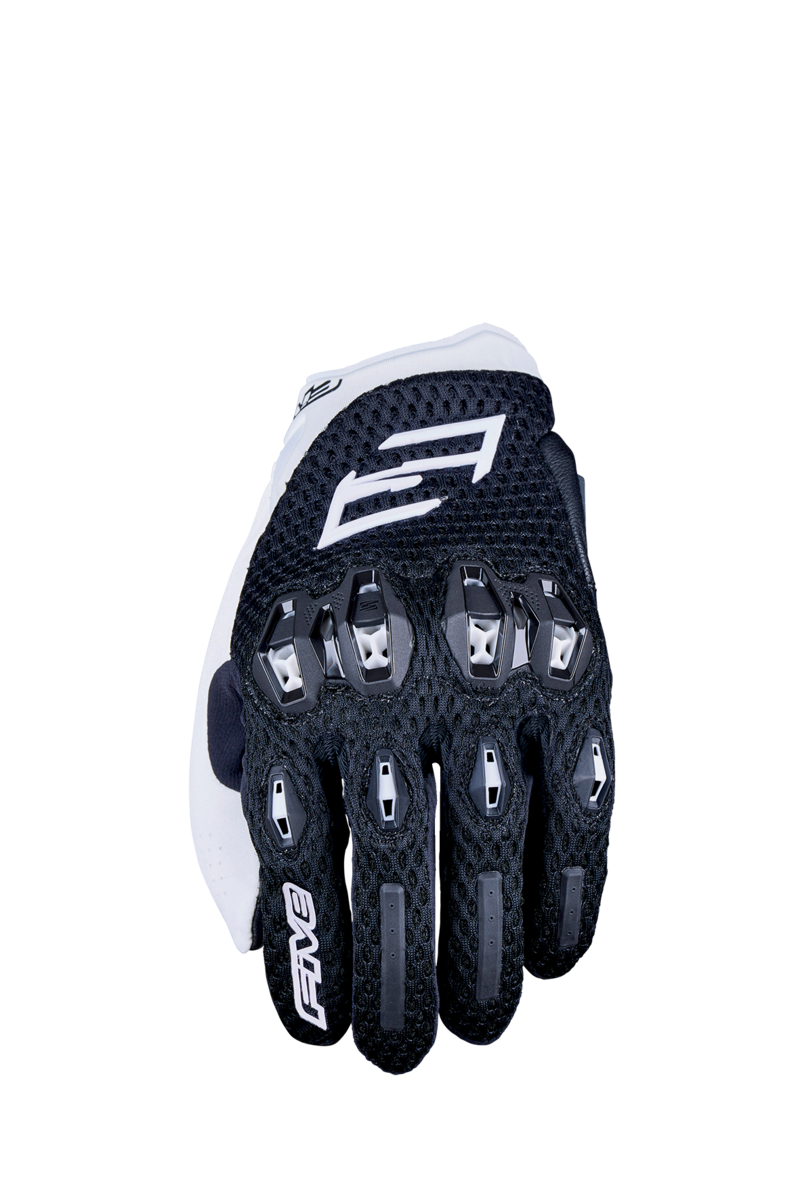 FIVE GLOVES Stunt EVO 2 Airflow Gants Noir/Blanc