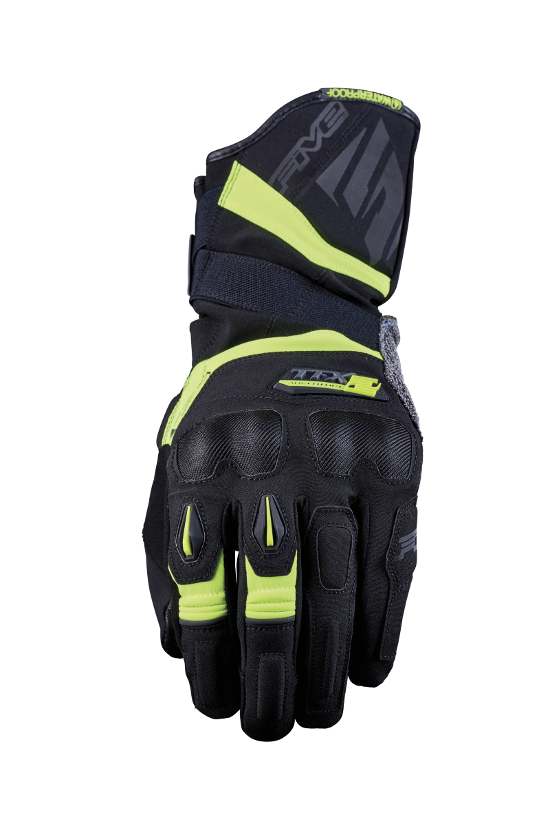 FIVE GLOVES TFX2 WP Gants Noir/Jaune fluo