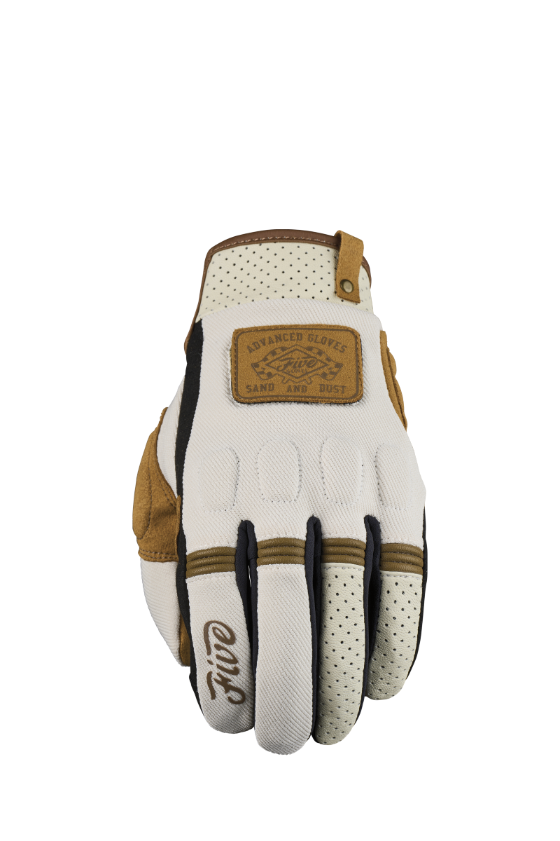 FIVE GLOVES Scrambler Gants Sable blanc