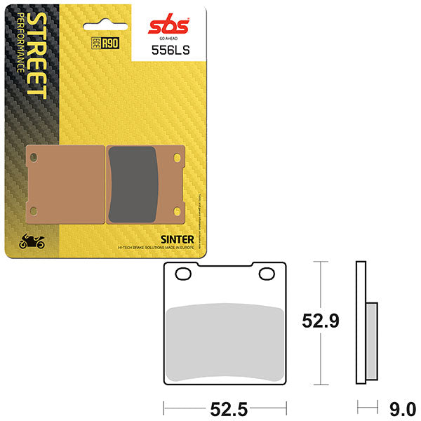 SBS PERFORMANCE LS SINTER BRAKE PAD (6260556100)