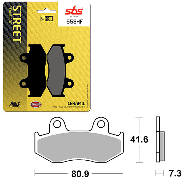 SBS ATV/UTV CERAMIC BRAKE PAD (6190558100)