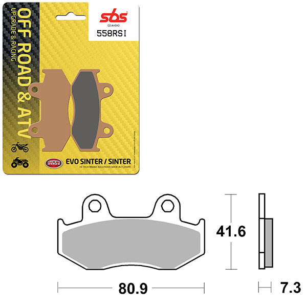 SBS EVO SINTER BRAKE PAD (6280558100)