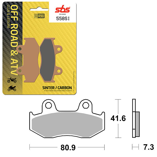 SBS ATV/UTV SINTER BRAKE PAD (6240558100)