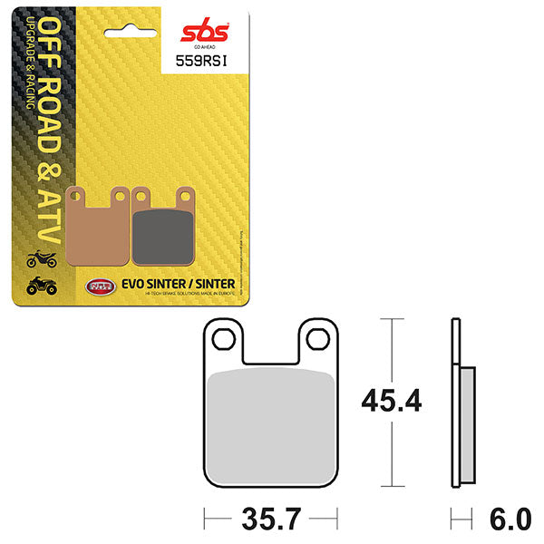 SBS EVO SINTER BRAKE PAD (6280559100)