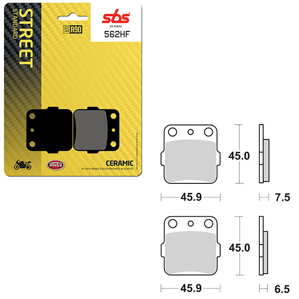 SBS ATV/UTV CERAMIC BRAKE PAD (6190562100)