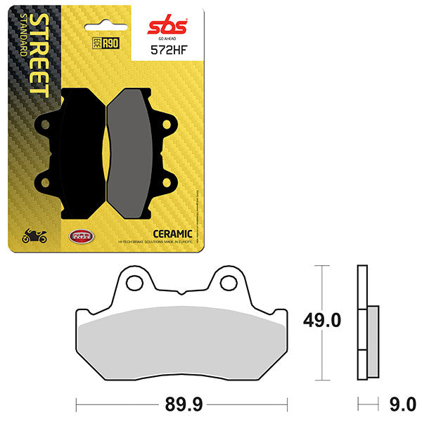 SBS ATV/UTV CERAMIC BRAKE PAD (6190572100)