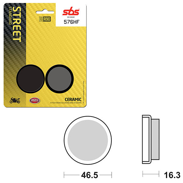 SBS ATV/UTV CERAMIC BRAKE PAD (6190576100)