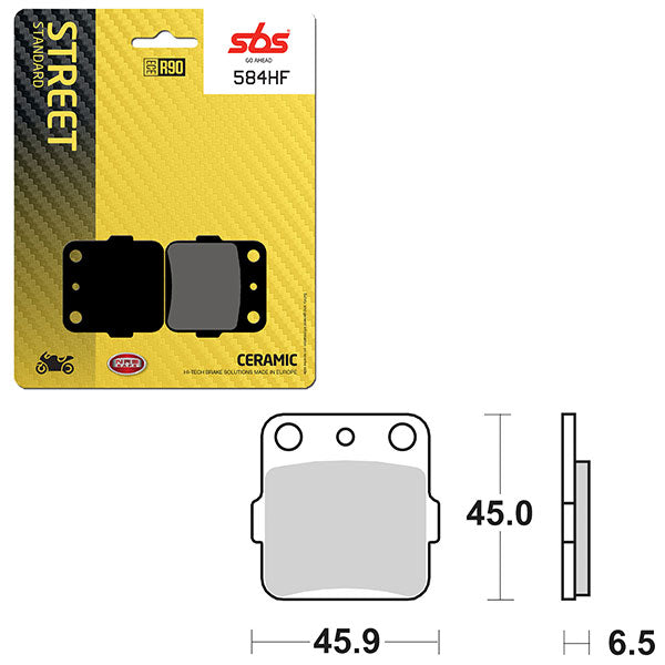 SBS ATV/UTV CERAMIC BRAKE PAD (6190584100)
