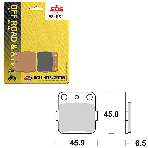 SBS EVO SINTER BRAKE PAD (6280584100)