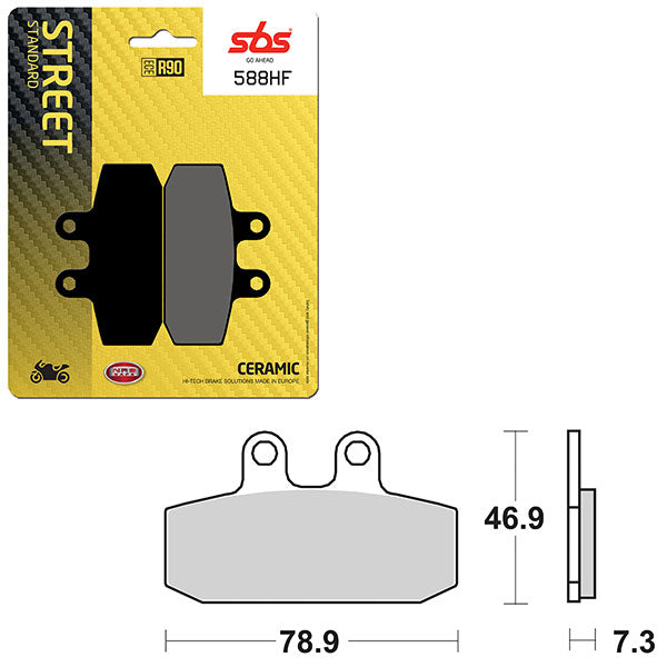 SBS ATV/UTV CERAMIC BRAKE PAD (6190588100)