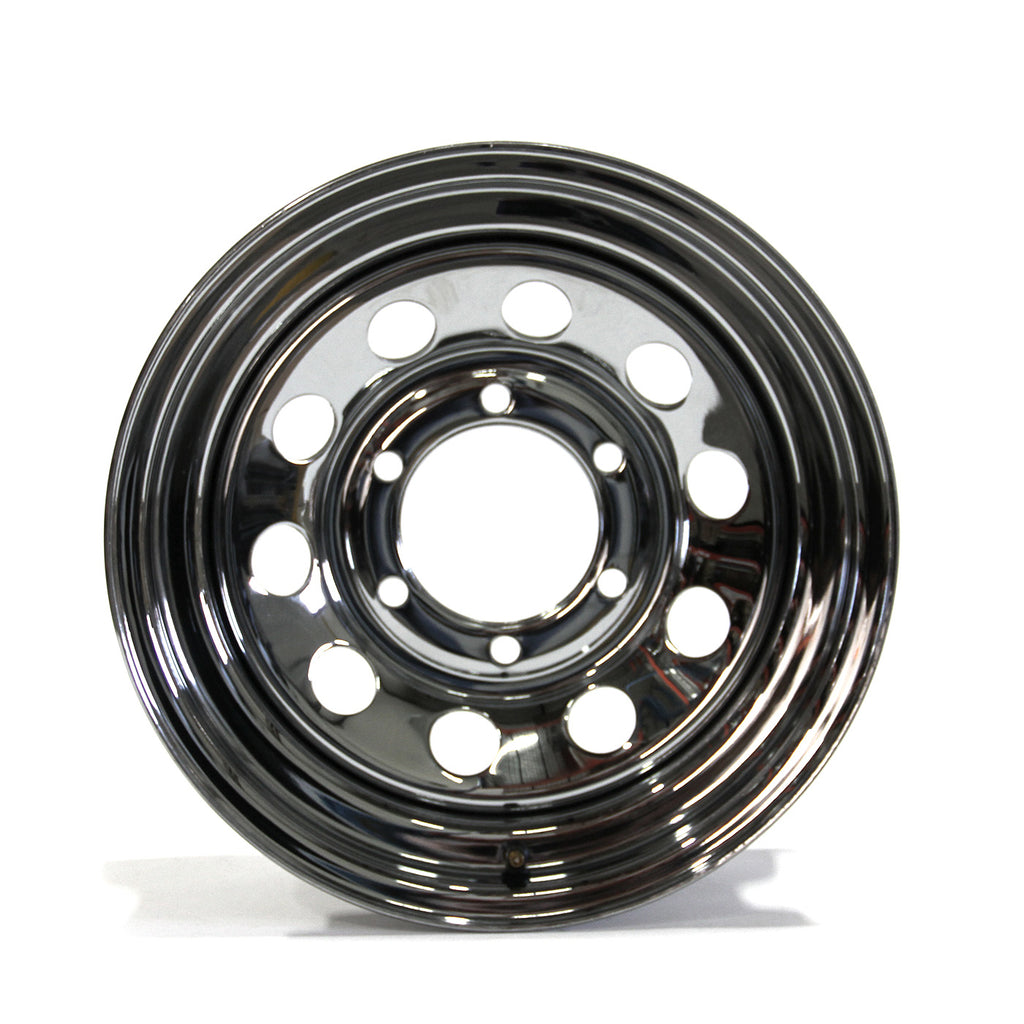 Jante 15" x 6" 6 trous 2830 lbs chrome - RecreaShop