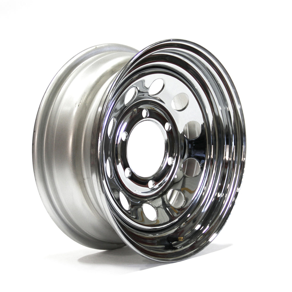 Jante 15" x 6" 6 trous 2830 lbs chrome - RecreaShop