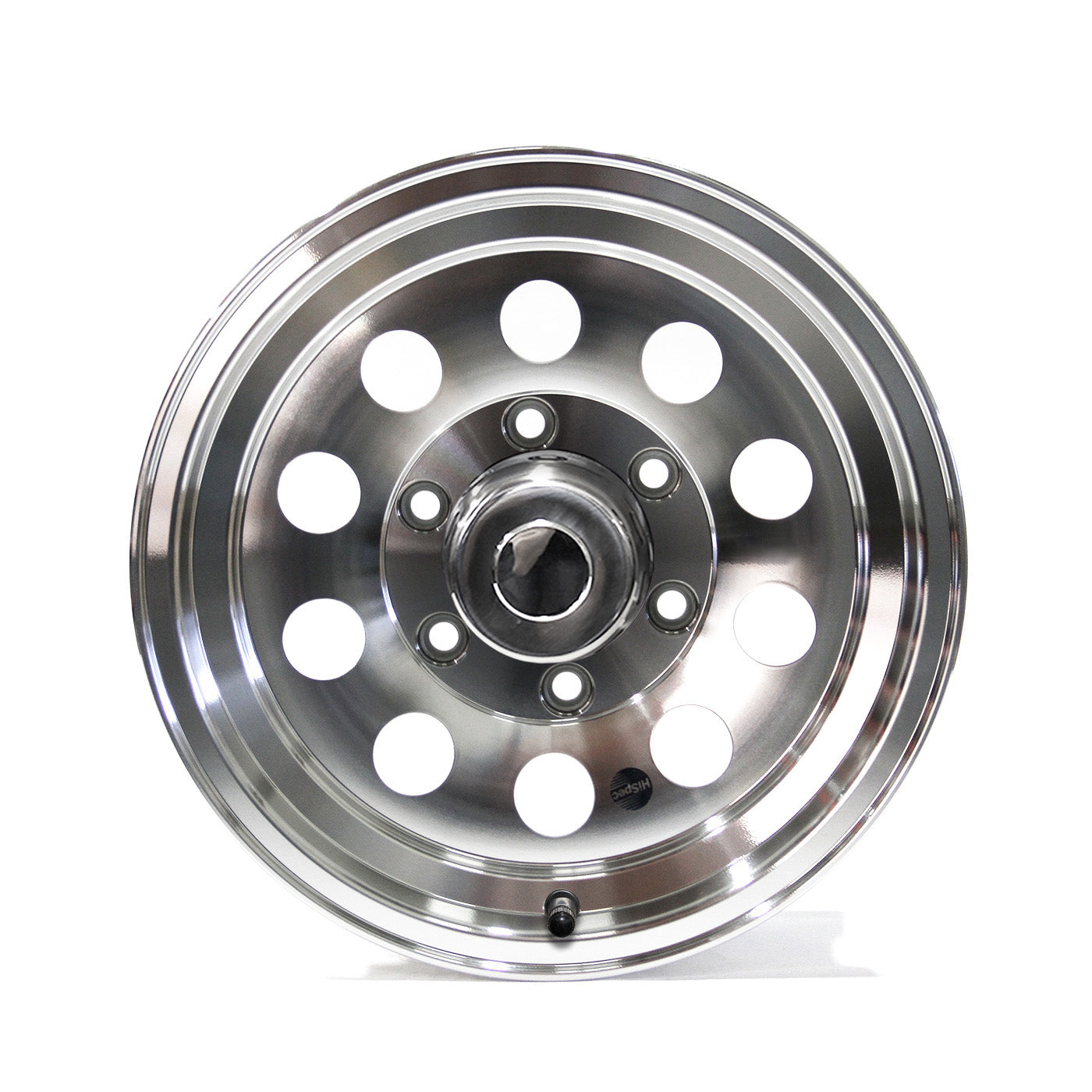 Jante 15" x 6" 6 trous 2830 lbs aluminium modulaire et centre de roue - RecreaShop