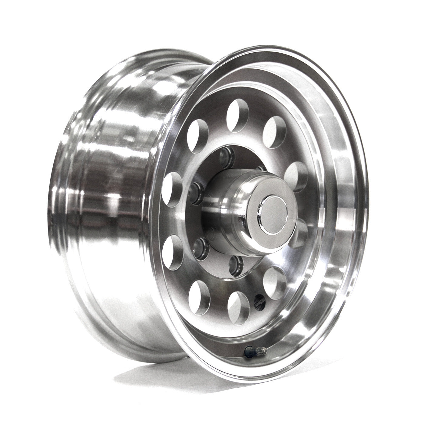 Jante 15" x 6" 6 trous 2830 lbs aluminium modulaire et centre de roue - RecreaShop