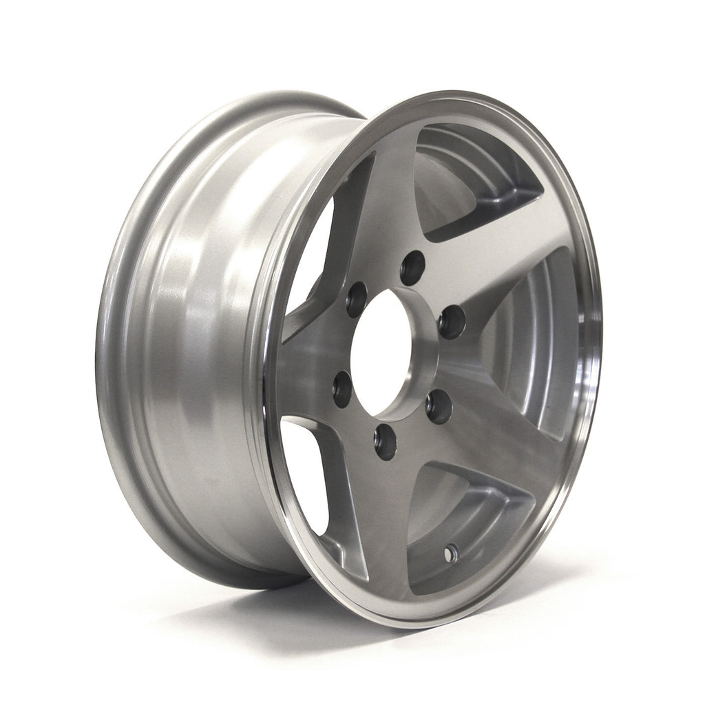 Jante 15" x 6" 6 trous 2830 lbs aluminium Five Star - RecreaShop