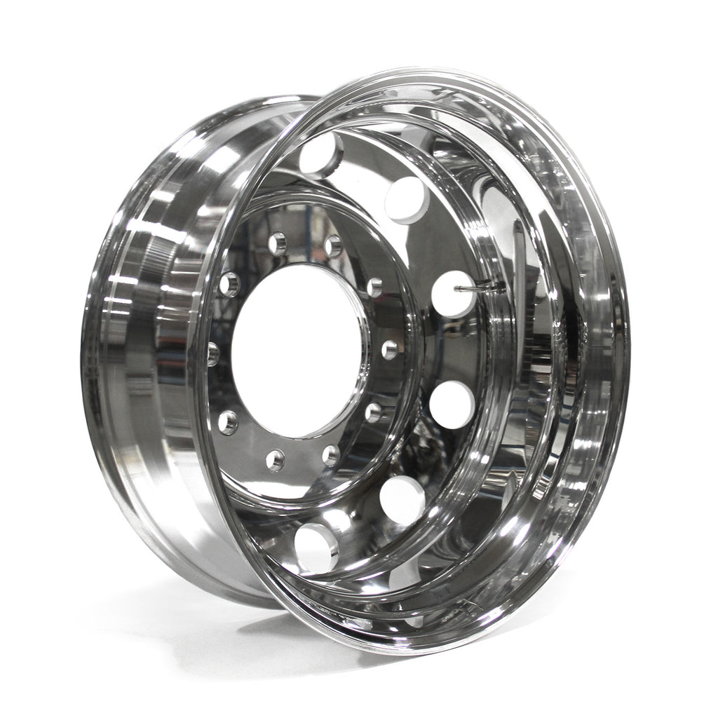 Jante 24 1/2" x 8 1/4" 10 trous 7400 lbs aluminium double - RecreaShop