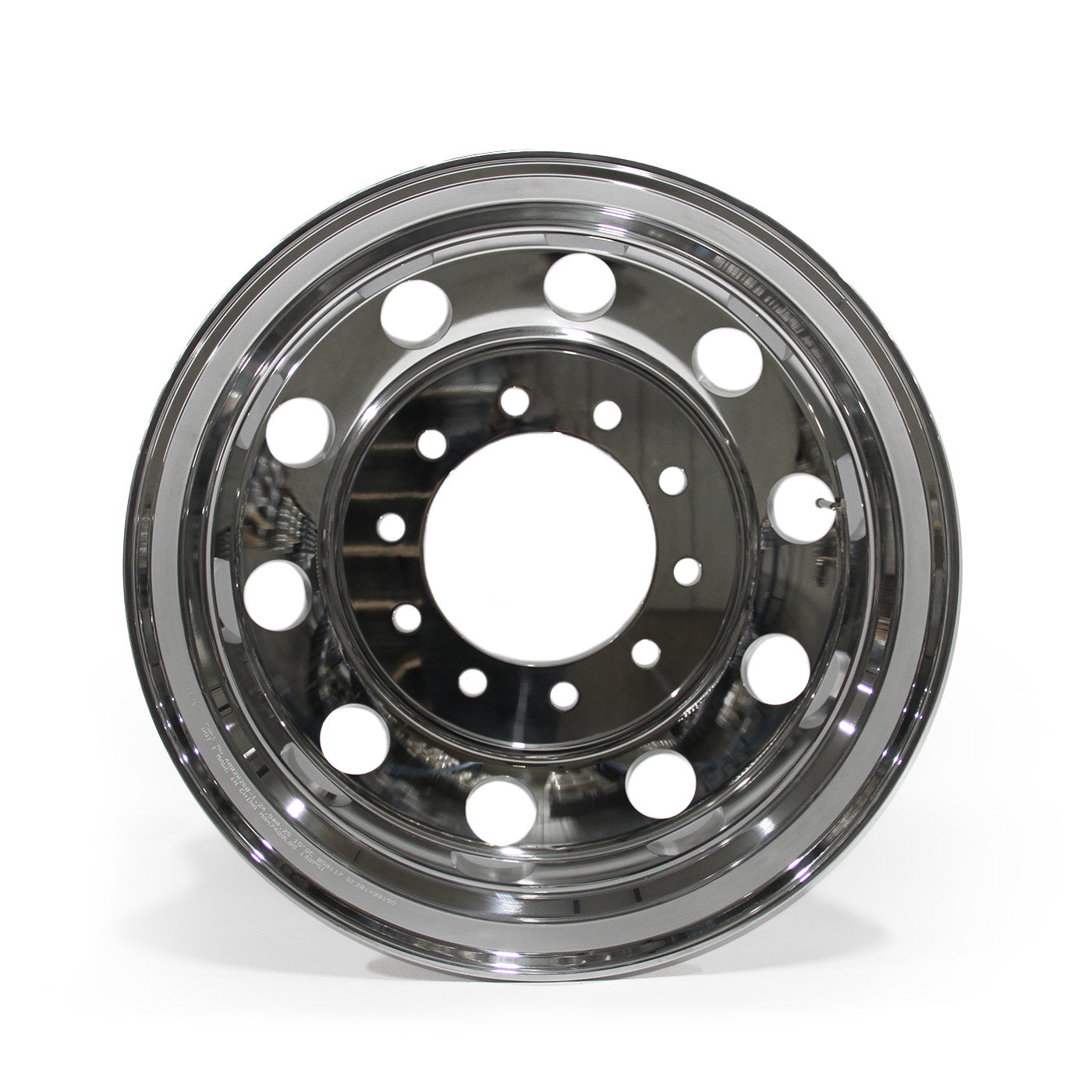 Jante 24 1/2" x 8 1/4" 10 trous 7400 lbs aluminium double - RecreaShop